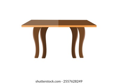 people working together in office brainstorming.Side table furniture set of icons.Illustration of a business meeting with five figures seated around a table.