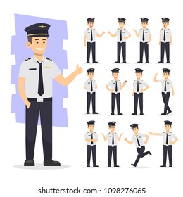 People working vector icon illustration character 
