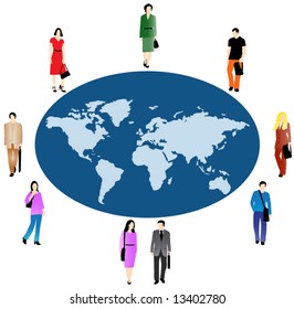 People in the world