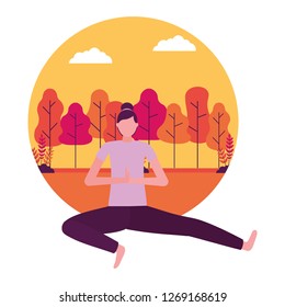 people yoga activity