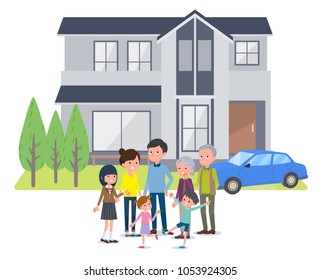 People's life_Family and house