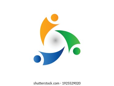 People's logo that can be used on social media networks