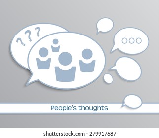People's thoughts