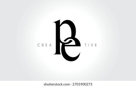 PEpe Elegant Serif Monogram Logo – Luxury Lowercase Typographic Lettermark for Modern Branding