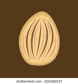 Ilustración vectorial plana de fruta pepino. Dibujo vectorial de dibujos animados ecológicos de pepino entero para diseño gráfico y elemento decorativo