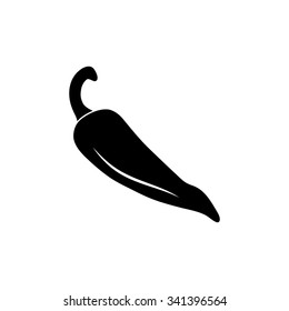 pepper  - black vector icon