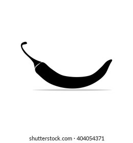 pepper - black vector icon