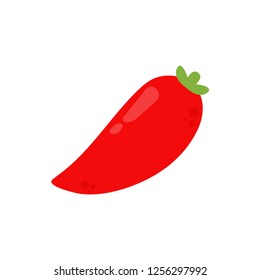 Pepper cartoon vector. symbol. logo design.