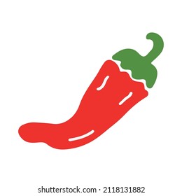 Pepper chili icon , isolate on white background