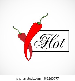 Pepper chilli vector illustration