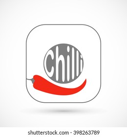 Pepper chilli vector illustration