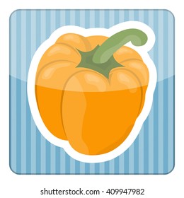 Pepper colorful icon