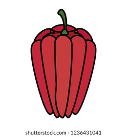 pepper fresh isolated icon