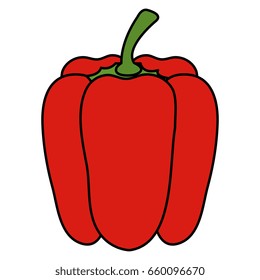 pepper fresh vegetable icon