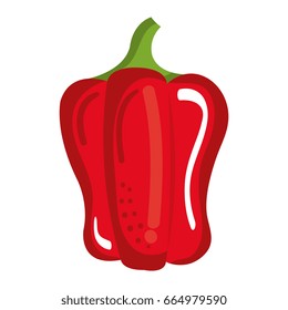 pepper fresh vegetable icon