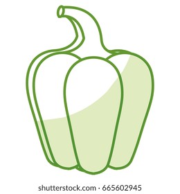 pepper fresh vegetable icon