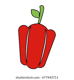 pepper fresh vegetable icon