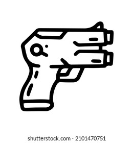 Pfefferpistole, Vektorsymbol