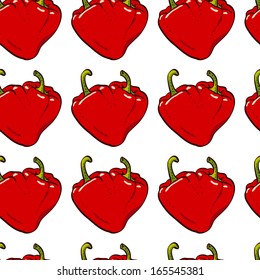 pepper heart seamless vector