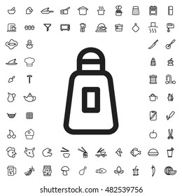 Pepper icon illustration isolated vector sign symbol
