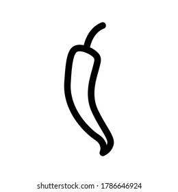 pepper icon or logo isolated sign symbol vector illustration - high quality black style vector icons
