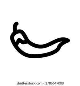 pepper icon or logo isolated sign symbol vector illustration - high quality black style vector icons
