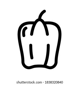 Pepper icon or logo isolated sign symbol vector illustration - high quality black style vector icons
