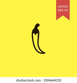 pepper. pepper icon. sign design. Vector EPS 10.