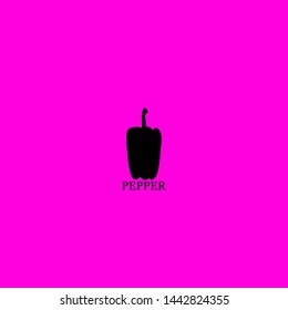 pepper icon sign signifier vector