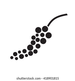 pepper icon vector
