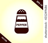 pepper icon. pepper vector illustration