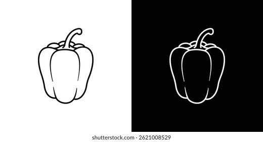 Pepper icon vector for web, and mobile app