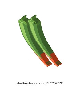 Pepper isometric left top view 3D icon