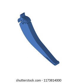 Pepper isometric left top view 3D icon