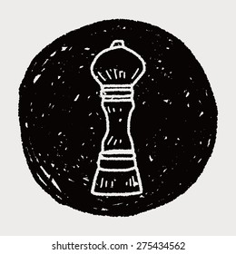 pepper mill doodle