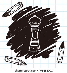 pepper mill doodle