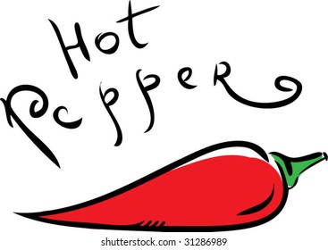 pepper parts natural culture fire food chile red single delicious healthy object raw burning nurture elements painting caricature glowing comic blaze image flavour chilly illustration warm item produc