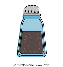 pepper pot isolated icon