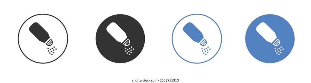 Diseños gráficos de logotipo de icono de coctelera de pimienta
