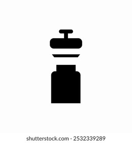 pepper shaker icon sign vector