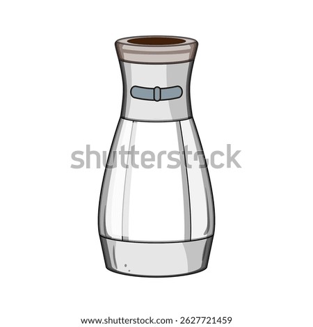 pepper spice grinder cartoon. coffee stainless, steel ceramic, blade mill pepper spice grinder sign. isolated symbol vector illustration