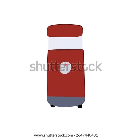 pepper spice grinder cartoon. coffee stainless, steel ceramic, blade mill pepper spice grinder sign. isolated symbol vector illustration