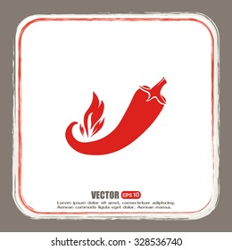 pepper vector icon