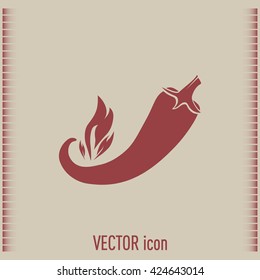 pepper vector icon