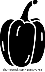 Diseño de ilustración de icono vegetal de Pepper