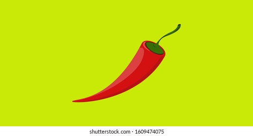 Pepper vegetables cartoon vector illustration