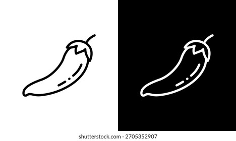 Pepper White Icon Set Design