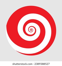 Peppermint Candy icon vector. Sweet illustration sign. Candy symbol. Dessert logo.