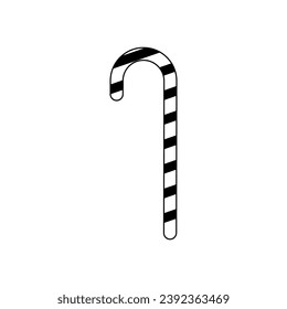 Peppermint Candy icon vector. Sweet illustration sign. Candy symbol. Dessert logo.