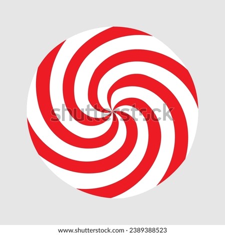 Peppermint Candy icon vector. Sweet illustration sign. Candy symbol. Dessert logo.